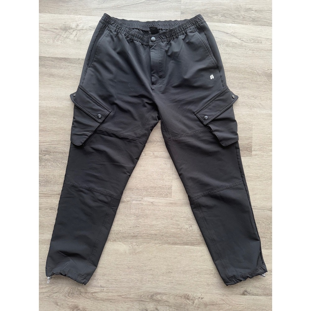 Bonobos Fielder Men's Black Utility Cargo Pants, Large